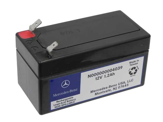 Mercedes-Benz Backup Battery - 12V - 1.2AH | 2006-2025 000000004039