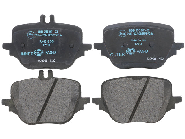 Mercedes-Benz Brake Pad Set | 2023-2026 0004209405