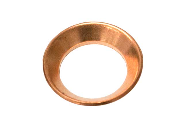 Mercedes-Benz A/C Seal Ring - Cupped Copper 19 X 12.5 mm | 1968-1989 0008356798