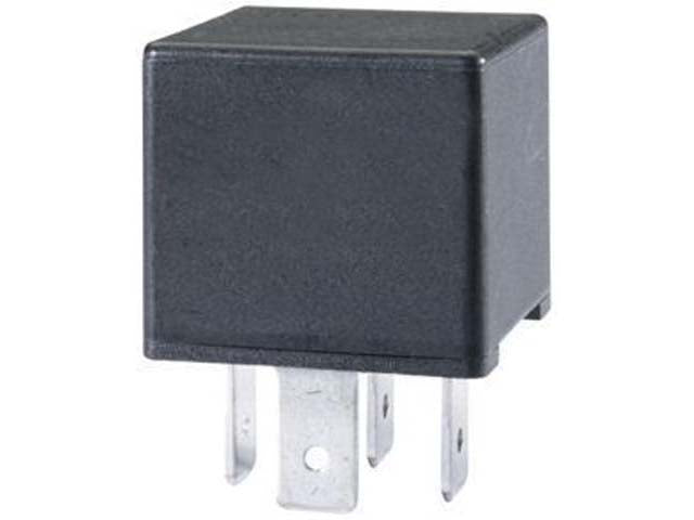 Mercedes-Benz Multi Purpose Relay 4-Prong Black 40 Amp | 2003-2025 0009828023