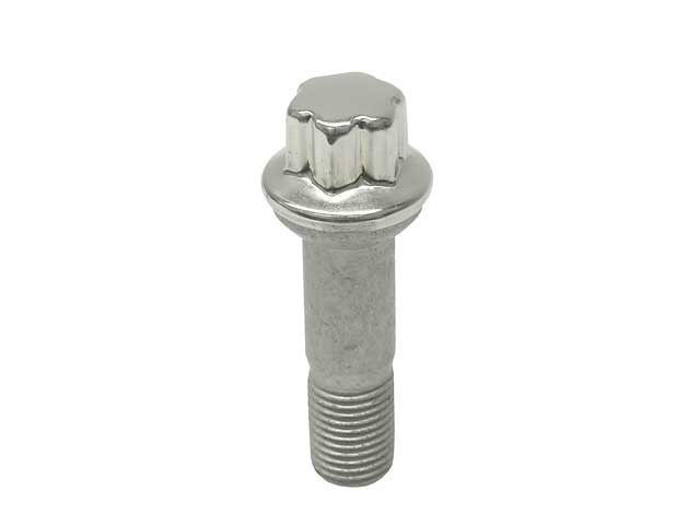 Mercedes-Benz Wheel Lug Bolt - For Alloy Wheel - 14 X 19 X 1.5 mm Chrome Serrated Head | 2006-2025 0009905407