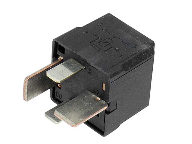 Mercedes-Benz Multi Purpose Relay 4-Prong - 2 Large, 2 Small Black | 2001-2025 0025428719