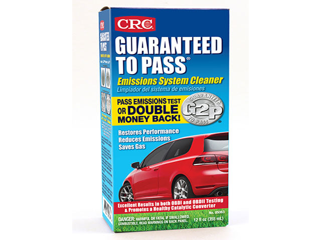 Emissions System Cleaner - CRC Guaranteed To Pass (12 oz. Bottle) 05063