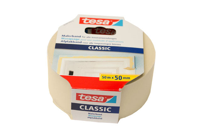 Masking Tape - Tesa Classic 50 m X 50 mm Roll 0528414