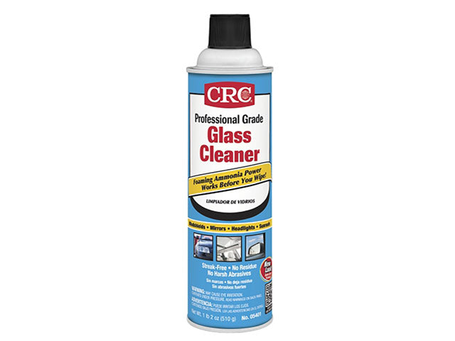 Glass Cleaner - CRC Professional Grade 18 oz. Aerosol Can 05401