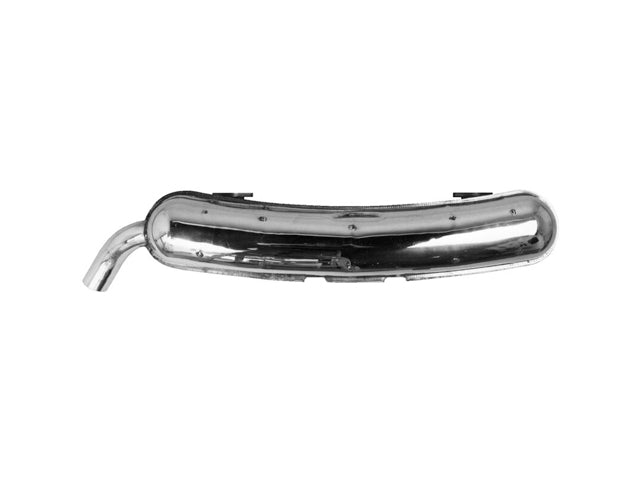 Porsche Muffler - Polished Stainless Steel, 911 | 1974 101010151