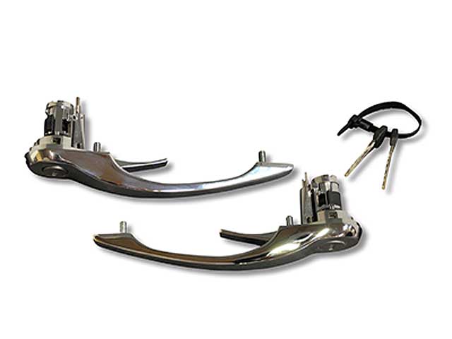 Porsche Outside Door Handle Set Chrome , 911/912 | 1970-1979 104099010