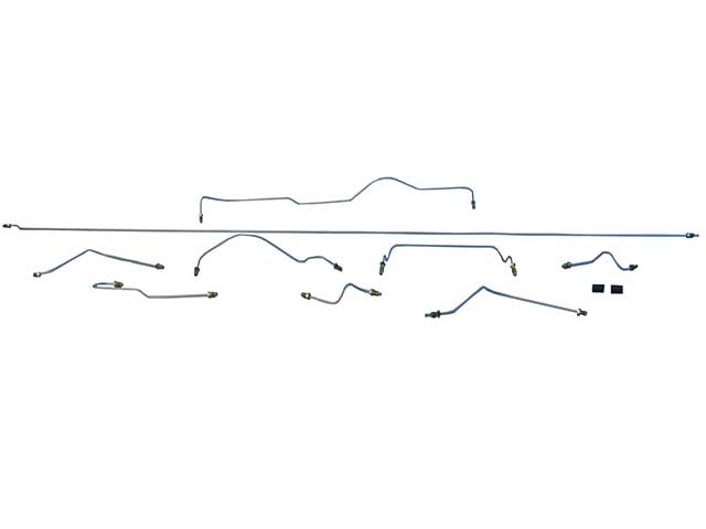 Porsche Brake Line Kit, 911/912 | 1968 104338068