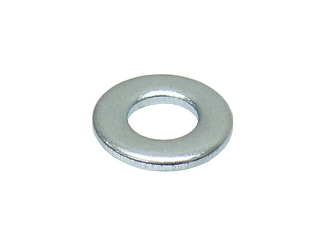 Steel Flat Washer - 4 X 9 X 0.8 mm - Zinc Plated 10577