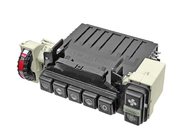 Mercedes-Benz Climate Control Unit With Push Button Assembly Rebuilt | 1982-1985 1078302685