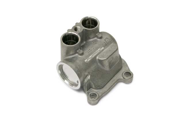BMW Engine Oil Thermostat with Housing and Gasket 100 deg. C | 2007-2010 11427542267