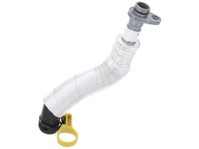 Mercedes-Benz Turbocharger Oil Line with O-Ring and Clamp (Return) | 1973-1991 11658617069