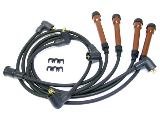 BMW Spark Plug Wire Set with Long Coil Wire | 1975-1976 12121360603