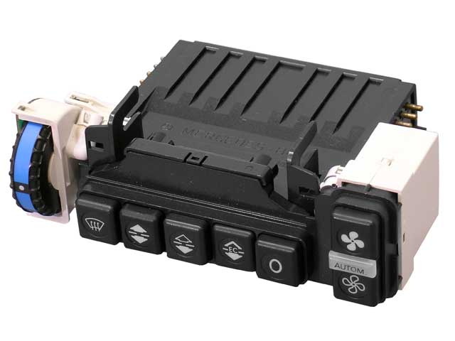 Mercedes-Benz Climate Control Unit With Push Button Assembly (Rebuilt) | 1981-1985 1268300285