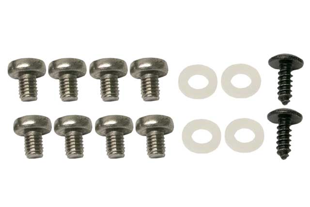 Mercedes-Benz License Plate Bracket Mounting Kit | 1986-1999 12804284
