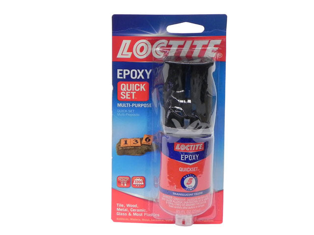 Epoxy Adhesive/Sealant - Loctite Quick Set Epoxy (.85 oz. Syringe) 1395391