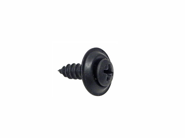 Tapping Screw - Phillips Oval Head with Countersunk Washer #10 X 5/8" - Black Oxide Finish 14972