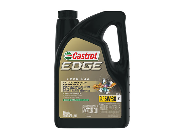 Porsche Engine Oil - Castrol Edge K - 5W-30 Synthetic 5 Quart , Cayenne/Panamera/Macan | 2004-2025 15E891