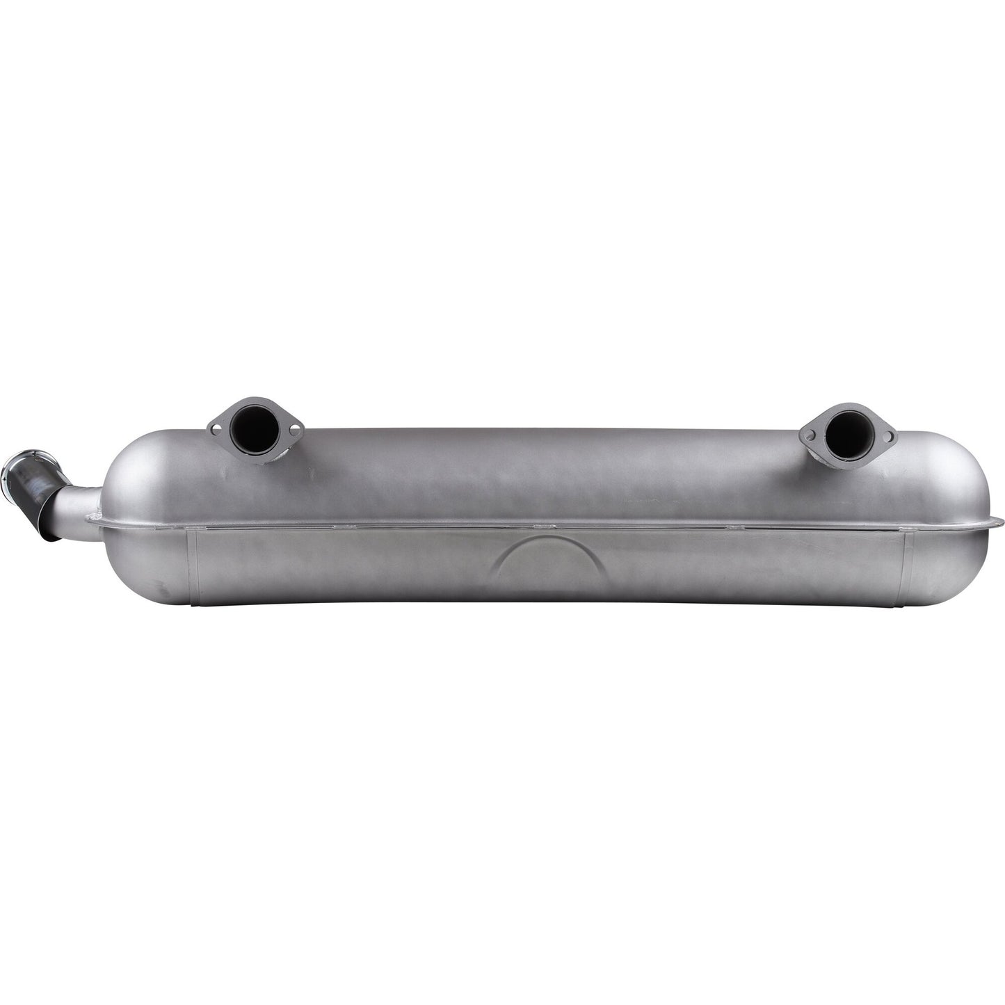 Rear Exhaust With Wrinkled Tail Pipe & 57mm Flat Roll Tip, 911 (66-67) - Sierra Madre Collection