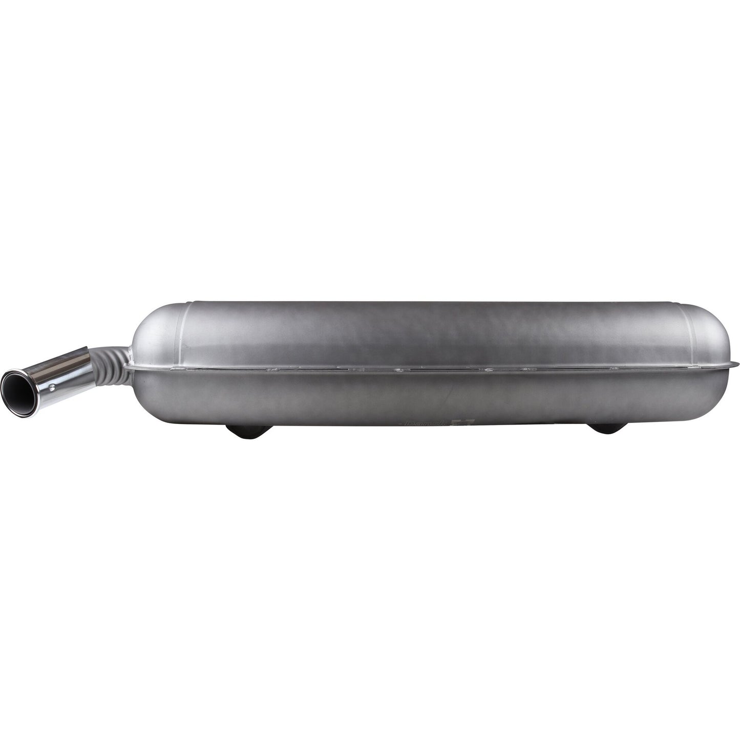 Rear Exhaust With Wrinkled Tail Pipe & 57mm Flat Roll Tip, 911 (66-67) - Sierra Madre Collection