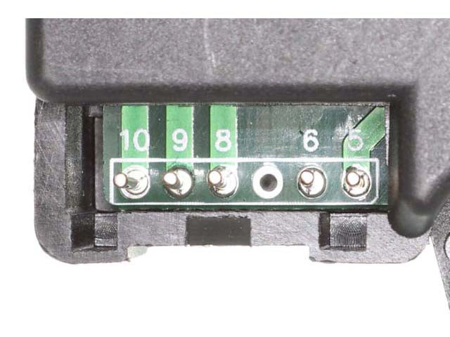 Mercedes-Benz Actuator Motor - A/C Flap | 1998-2000 1638200108