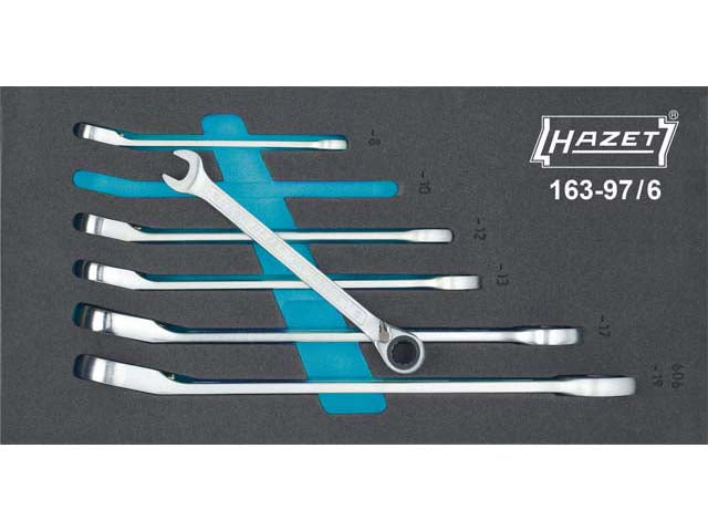 Combination Wrench Set - Ratcheting 6-Piece Set 163976