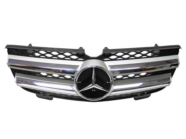 Mercedes-Benz Grille Assembly - Brilliant Silver | 2007-2012 16488001859776