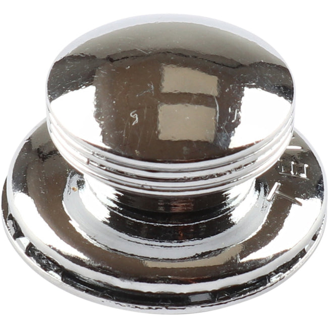 Tenax Push Button Head, Upper Part, Chrome, 356B, 356C (60-65)