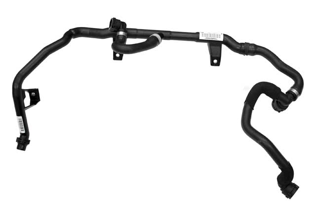 BMW Water Hose Assembly - Expansion Tank, Thermostat, Auto Trans Oil Cooler, Heater Hose (4-Way Hose) | 2007-2013 17127548230