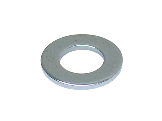 Steel Flat Washer - 8 X 17 X 2 mm - Zinc Plated 17394