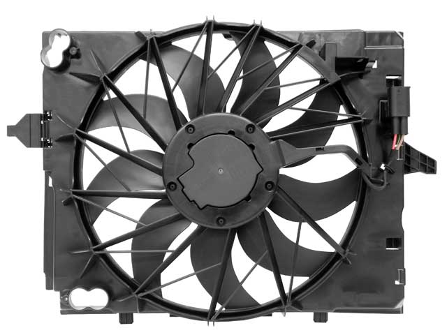 BMW Cooling Fan Assembly with Shroud | 2006-2010 17427534911