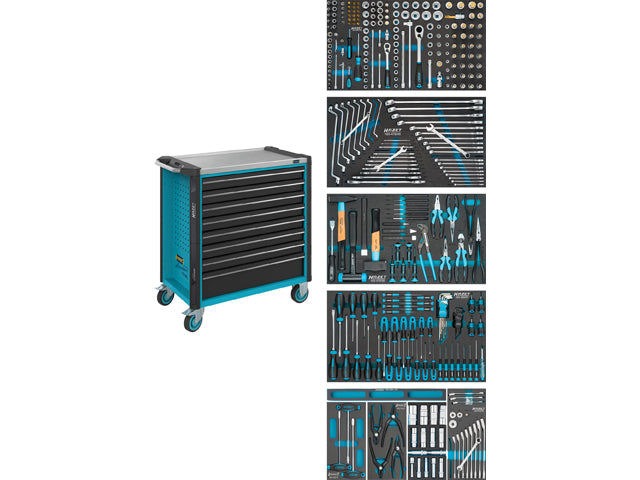 Tool Box with Tool Assortment - 8 Drawer 179NXL8321