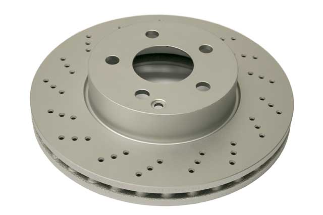 Mercedes-Benz Brake Disc - Vented and Cross Drilled 295 X 28 mm | 2008-2015 2044213612
