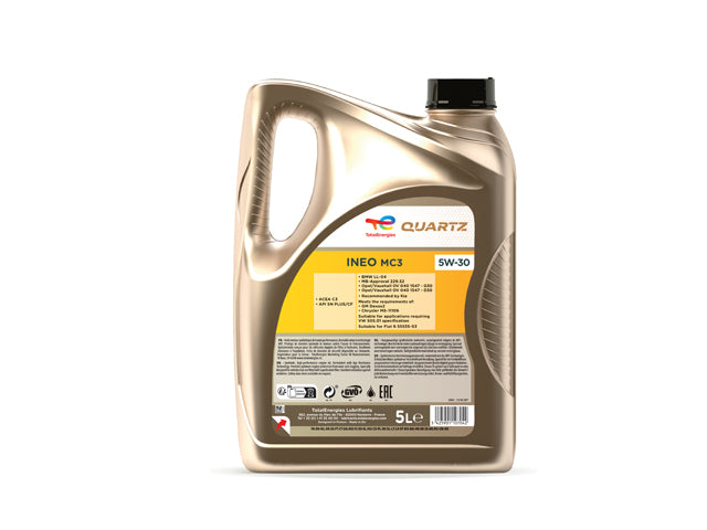 Mercedes-Benz Engine Oil - Total Quartz INEO MC3 - 5W-30 Synthetic 5 Liter | 1998-2026 213698