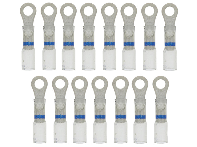 Ring Terminal - 16-14 Gauge Blue 15 Pack 22959