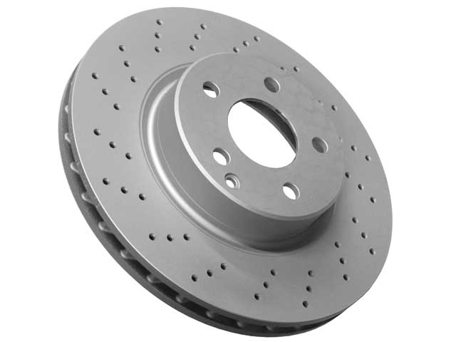 Mercedes-Benz Brake Disc - Vented and Cross Drilled 312 X 28 mm | 2003-2006 230421041264