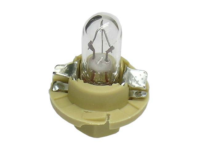 Porsche Bulb (12V - 1.5W) Clear with Beige Socket Base, 911/928 | 1992-1993 2452MFX6