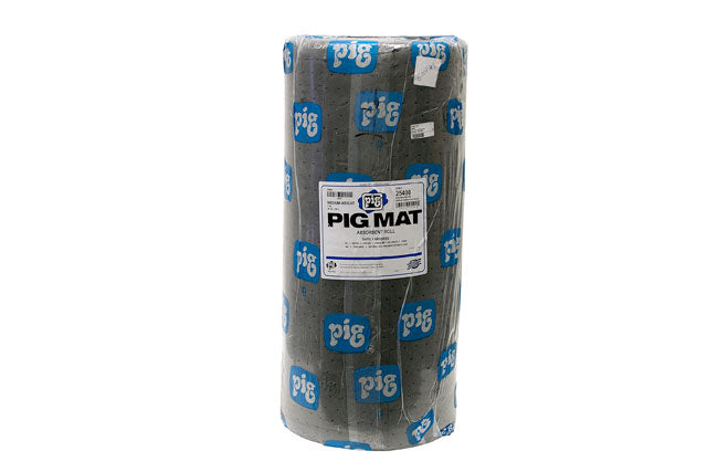 Multi Purpose Absorbent Mat - PIG Medium Weight Absorbent Mat Pad Roll 30 in X 150 ft Roll 25400