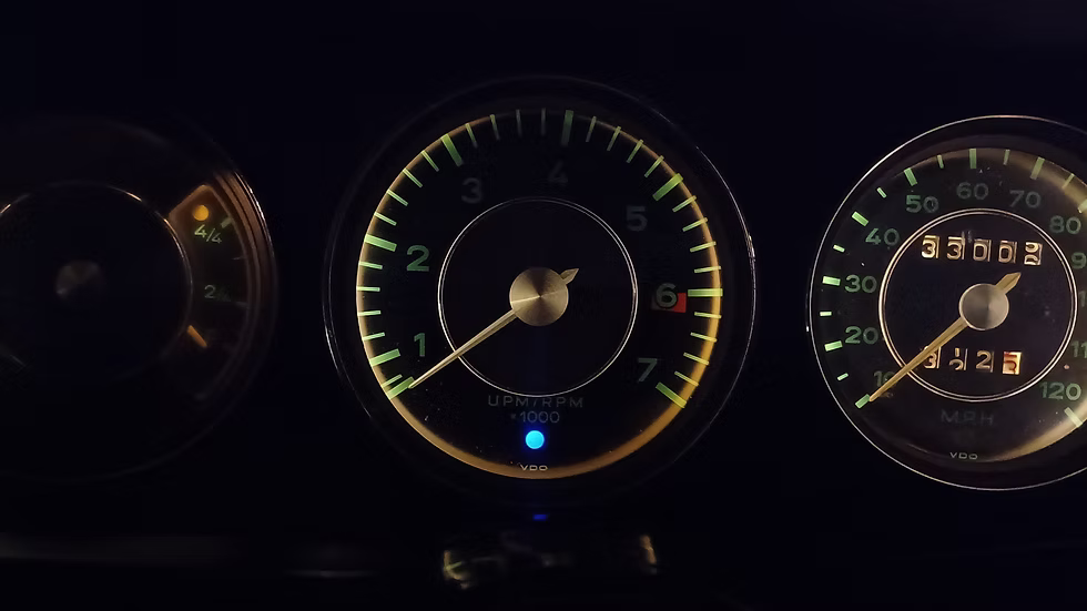 3 Gauge Dash Light Kit - 912 | 1965-1966