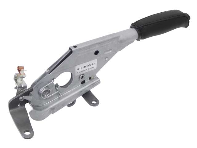 BMW Parking Brake Lever with Handle - Black Leather | 1997-2003 34411163961