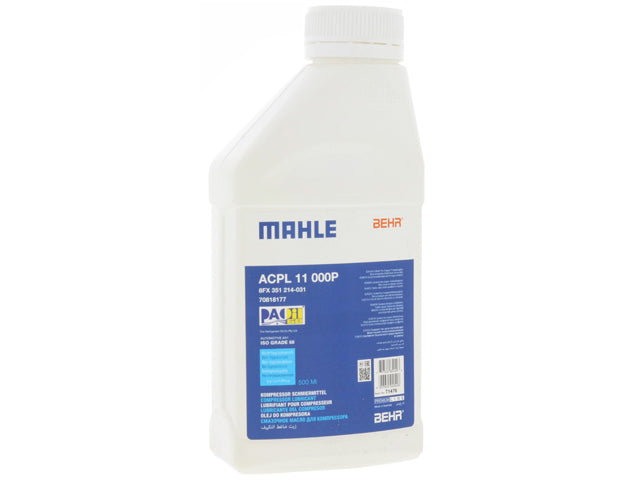 A/C Compressor Oil - PAO-Oil 68 AA1 500 ml Bottle 351214031