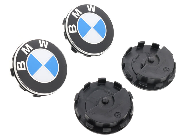 BMW Wheel Center Cap Set with Floating Emblems | 1992-2021
