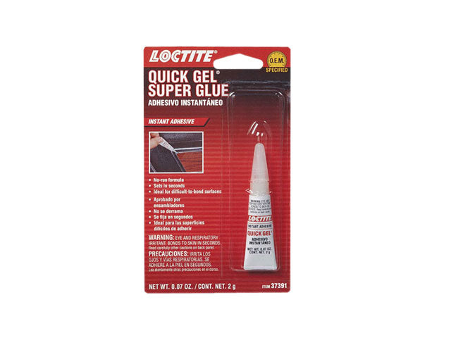 Super Glue - Loctite Quick Gel Super Glue 2 g. Tube 37391