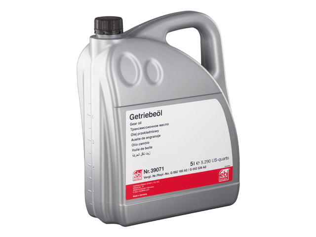 Porsche Dual Clutch Transmission Fluid 5 Liter , Boxster/Cayman/911/Panamera/718 Spyder/718 Cayman/718 Boxster/Macan | 2009-2025 39071