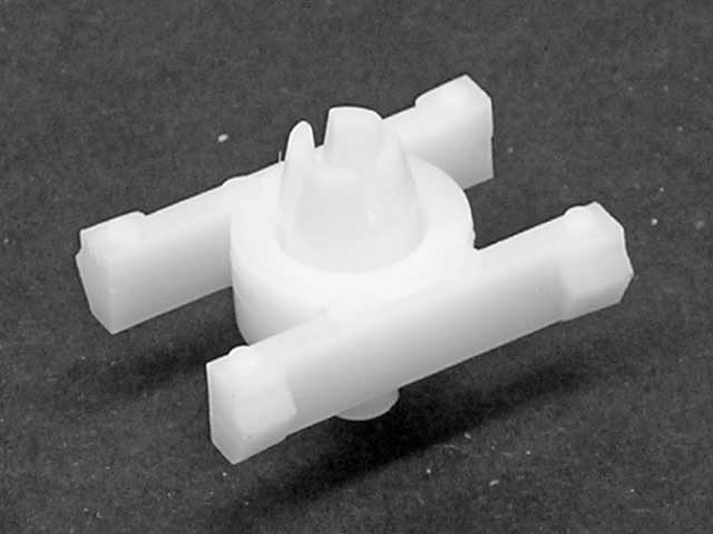BMW Rocker Panel Moulding Clip H-Shape | 1967-1993 51131829904