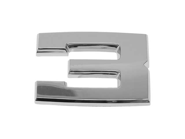BMW Emblem - "3" for Trunk Lid | 1995-1999 51142250539