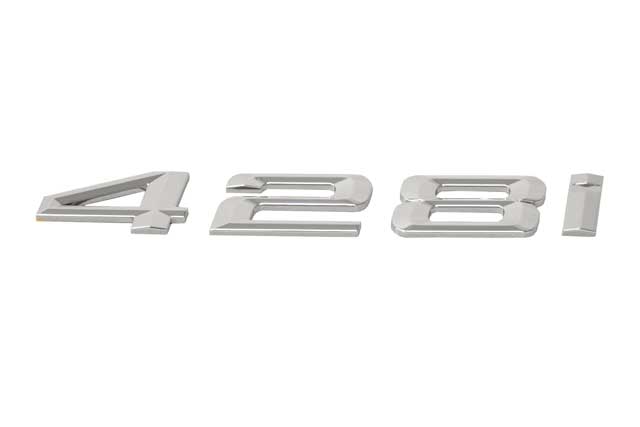 BMW Emblem - "428i" for Trunk Lid | 2014-2016 51147356335