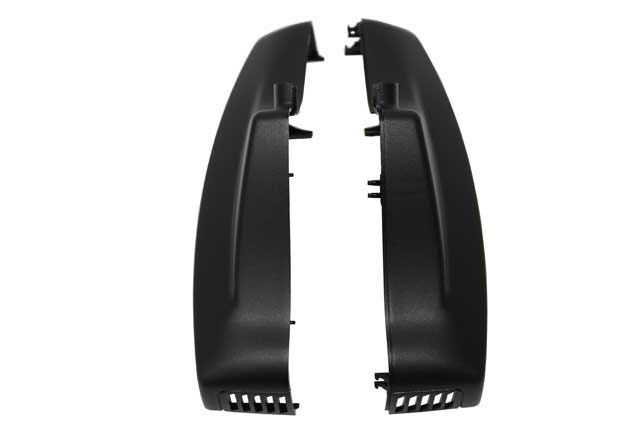 BMW Inside Rear View Mirror Cover Set - Black | 2004-2013