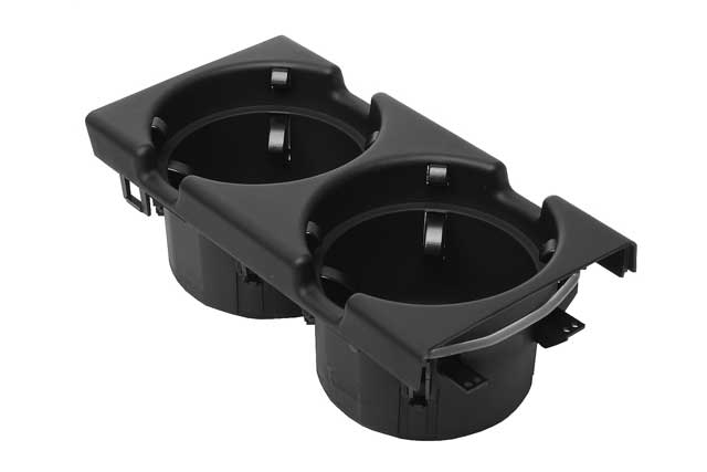 BMW Cup Holder in Center Console (Black) | 1999-2006 51168217953