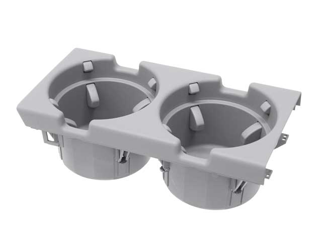 BMW Cup Holder in Center Console Gray | 1999-2006 51168248504